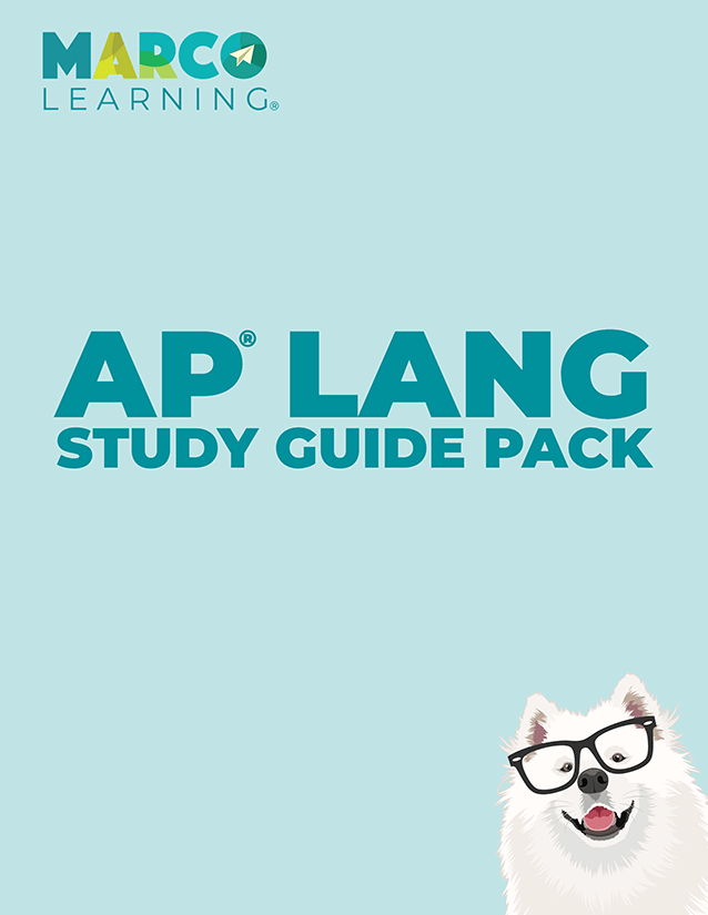 Marco Learning's AP English Language Study Guide