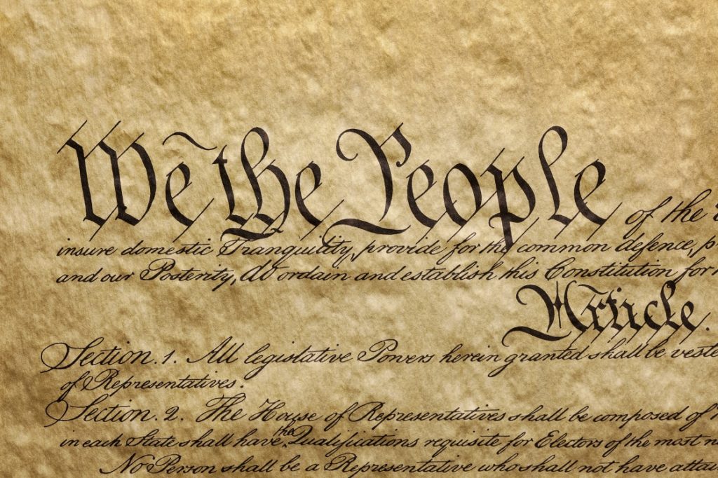 We the People - Preamble to U.S. Constitution