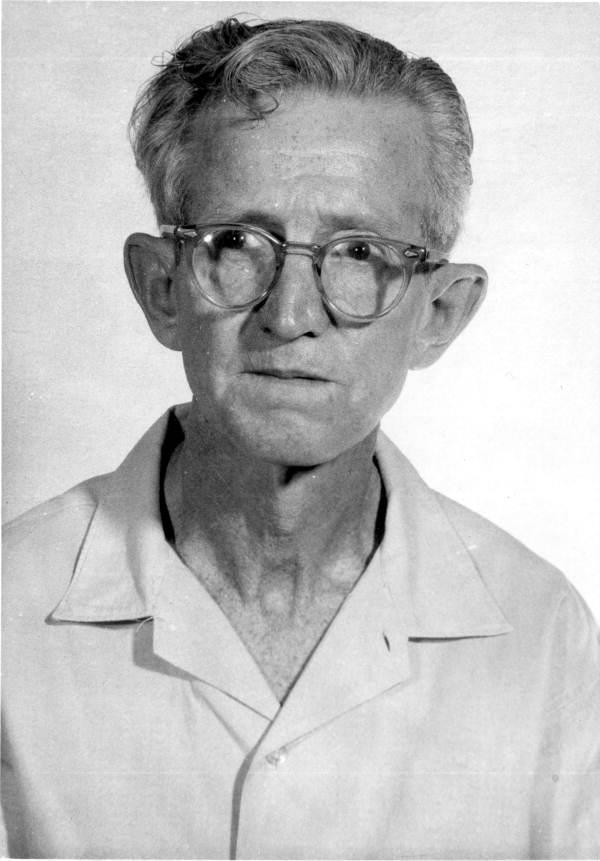 Black and white photograph of Clarence Earl Gideon.