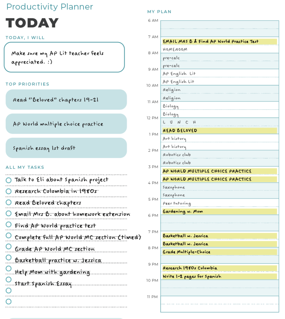 productivity planner screenshot8