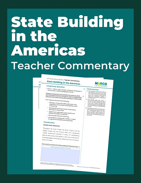 State Building in the Americas Teacher Coment Thumb