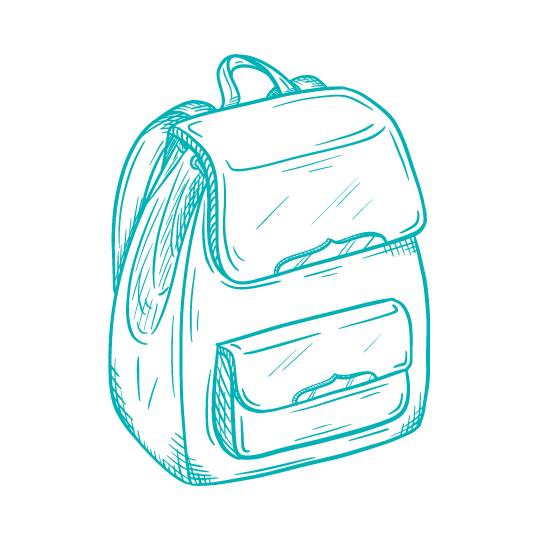 BackPack Sketch icon